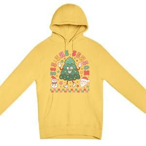 Festive Holiday Celebration Artwork Premium Pullover Hoodie