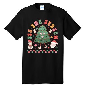 Festive Holiday Celebration Artwork Tall T-Shirt