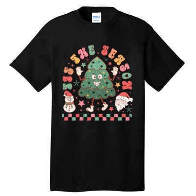 Festive Holiday Celebration Artwork Tall T-Shirt