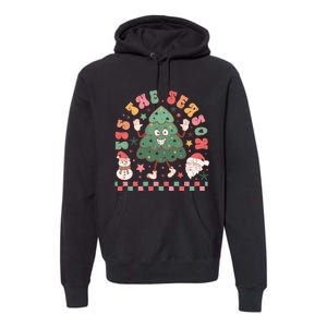 Festive Holiday Celebration Artwork Premium Hoodie