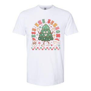 Festive Holiday Celebration Artwork Softstyle CVC T-Shirt