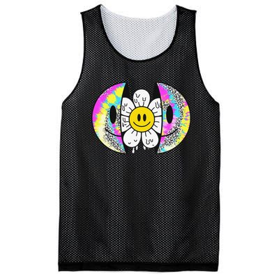 Funny Happy Cute Smile Smiling Face Summer Vacation Mesh Reversible Basketball Jersey Tank