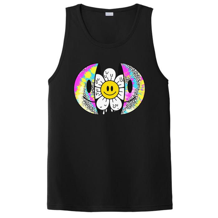 Funny Happy Cute Smile Smiling Face Summer Vacation PosiCharge Competitor Tank