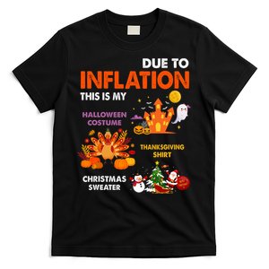 Funny Halloween Costume Thanksgiving Ugly Christmas T-Shirt