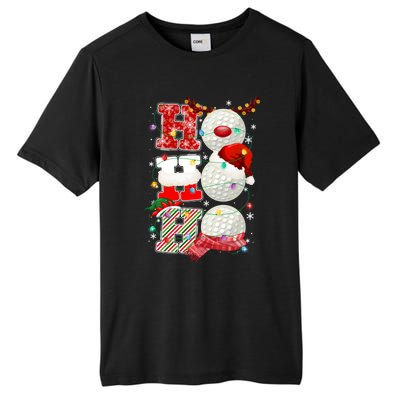 Funny Hockey Christmas Ugly Sweater Hockey Xmas Outfit Meaningful Gift Tall Fusion ChromaSoft Performance T-Shirt