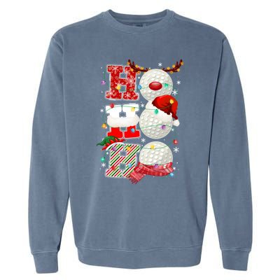 Funny Hockey Christmas Ugly Sweater Hockey Xmas Outfit Meaningful Gift Garment-Dyed Sweatshirt