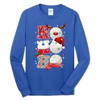 Funny Hockey Christmas Ugly Sweater Hockey Xmas Outfit Meaningful Gift Tall Long Sleeve T-Shirt