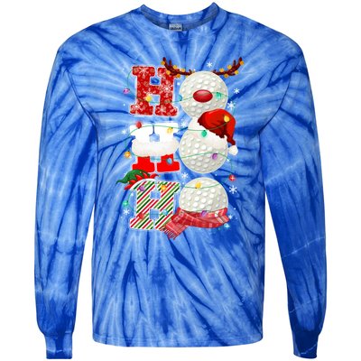 Funny Hockey Christmas Ugly Sweater Hockey Xmas Outfit Meaningful Gift Tie-Dye Long Sleeve Shirt