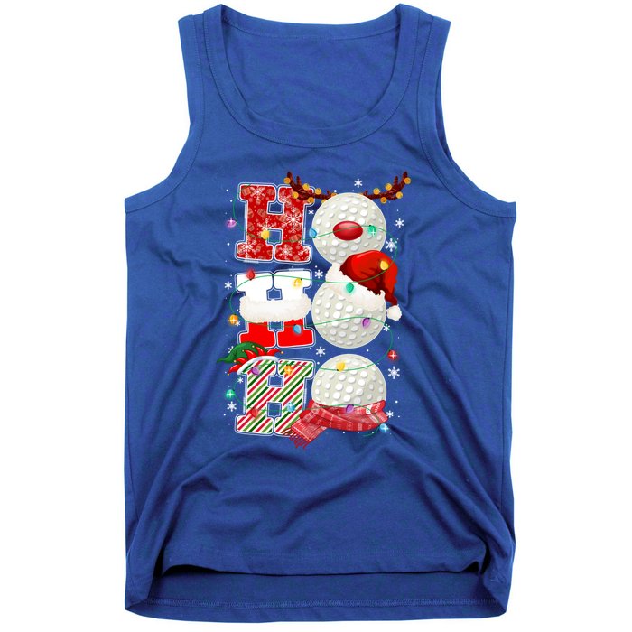 Funny Hockey Christmas Ugly Sweater Hockey Xmas Outfit Meaningful Gift Tank Top