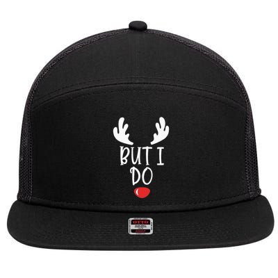 Festive Holiday Coordination Unique Couple Christmas Attire 7 Panel Mesh Trucker Snapback Hat