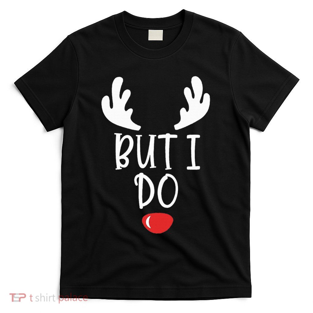 Festive Holiday Coordination Unique Couple Christmas Attire T-Shirt