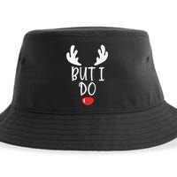 Festive Holiday Coordination Unique Couple Christmas Attire Sustainable Bucket Hat