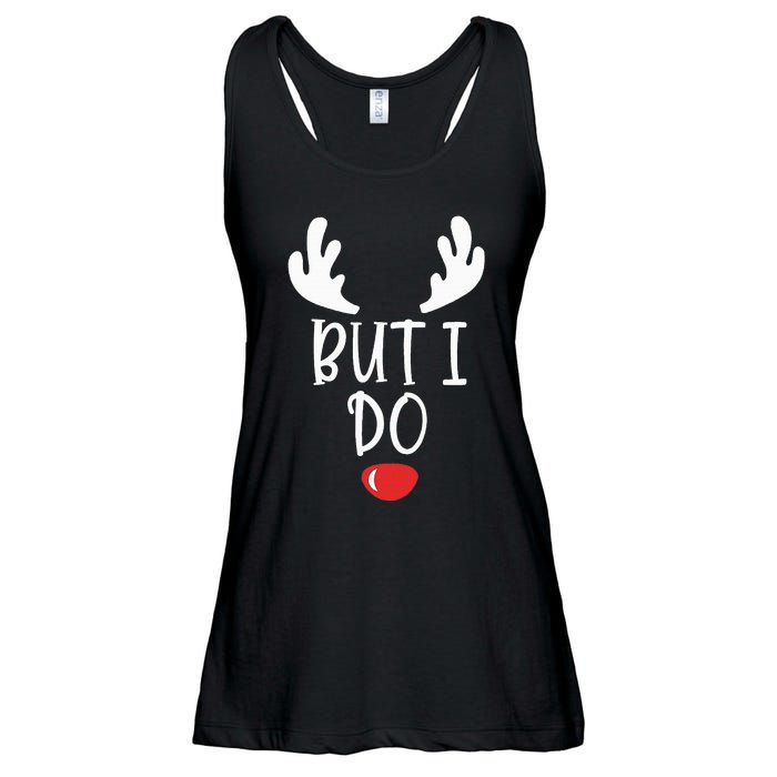 Festive Holiday Coordination Unique Couple Christmas Attire Ladies Essential Flowy Tank