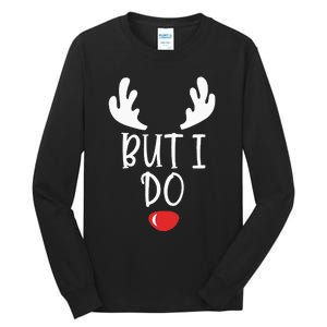 Festive Holiday Coordination Unique Couple Christmas Attire Tall Long Sleeve T-Shirt