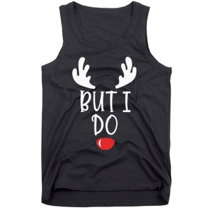 Festive Holiday Coordination Unique Couple Christmas Attire Tank Top