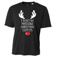 Festive Holiday Coordination Unique Couple Christmas Attire Cooling Performance Crew T-Shirt