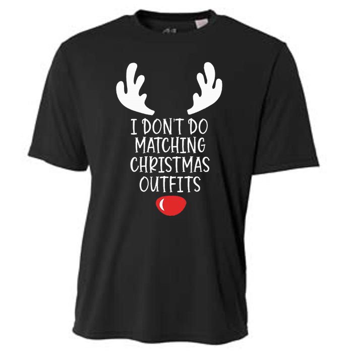 Festive Holiday Coordination Unique Couple Christmas Attire Cooling Performance Crew T-Shirt