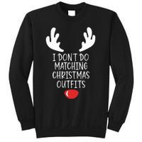 Festive Holiday Coordination Unique Couple Christmas Attire Sweatshirt