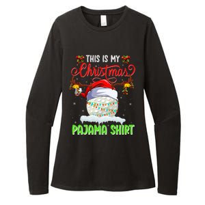 Funny Hockey Christmas Ugly Sweater Hockey Xmas Outfit Gift Womens CVC Long Sleeve Shirt