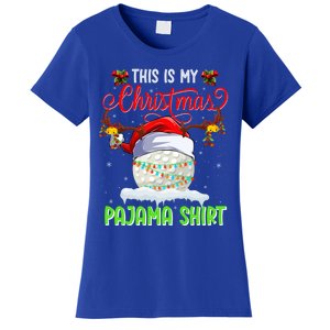 Funny Hockey Christmas Ugly Sweater Hockey Xmas Outfit Gift Women's T-Shirt