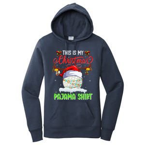 Funny Hockey Christmas Ugly Sweater Hockey Xmas Outfit Gift Women's Pullover Hoodie