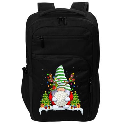 Funny Hockey Christmas Ugly Sweater Hockey Xmas Outfit Gift Impact Tech Backpack