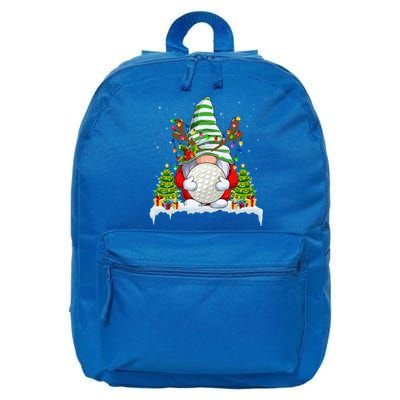 Funny Hockey Christmas Ugly Sweater Hockey Xmas Outfit Gift 16 in Basic Backpack