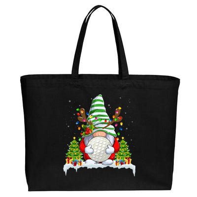 Funny Hockey Christmas Ugly Sweater Hockey Xmas Outfit Gift Cotton Canvas Jumbo Tote