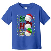 Funny Hockey Christmas Ugly Sweater Hockey Xmas Outfit Meaningful Gift Toddler T-Shirt