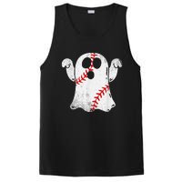 Funny Halloween Costume Baseball Ghost Baseball Lover PosiCharge Competitor Tank