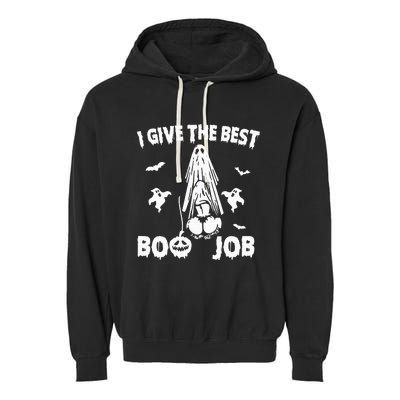 Funny Halloween Costume Idea Hilarious Boo Job Prank Garment-Dyed Fleece Hoodie