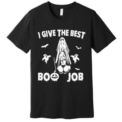 Funny Halloween Costume Idea Hilarious Boo Job Prank Premium T-Shirt