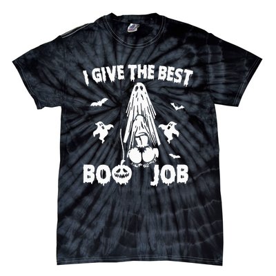 Funny Halloween Costume Idea Hilarious Boo Job Prank Tie-Dye T-Shirt