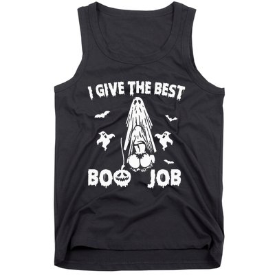 Funny Halloween Costume Idea Hilarious Boo Job Prank Tank Top