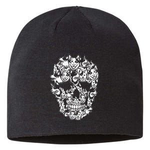 Fun Halloween Costume Skull Australian Cattle Dog Lover Sustainable Beanie