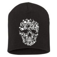 Fun Halloween Costume Skull Australian Cattle Dog Lover Short Acrylic Beanie