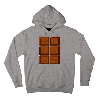 Funny Halloween Costume Chocolate Bar Tall Hoodie