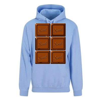 Funny Halloween Costume Chocolate Bar Unisex Surf Hoodie