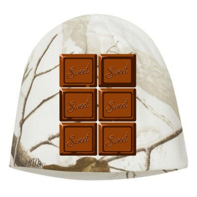 Funny Halloween Costume Chocolate Bar Kati - Camo Knit Beanie