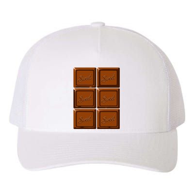 Funny Halloween Costume Chocolate Bar Yupoong Adult 5-Panel Trucker Hat