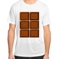 Funny Halloween Costume Chocolate Bar Adult ChromaSoft Performance T-Shirt