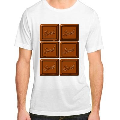 Funny Halloween Costume Chocolate Bar Adult ChromaSoft Performance T-Shirt