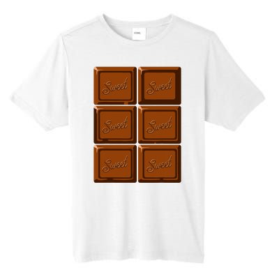 Funny Halloween Costume Chocolate Bar Tall Fusion ChromaSoft Performance T-Shirt