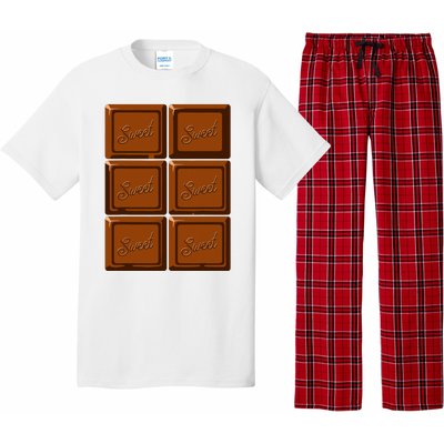 Funny Halloween Costume Chocolate Bar Pajama Set