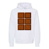 Funny Halloween Costume Chocolate Bar Premium Hoodie