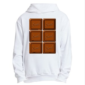 Funny Halloween Costume Chocolate Bar Urban Pullover Hoodie