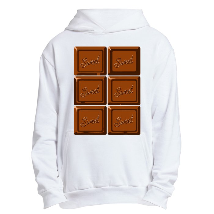 Funny Halloween Costume Chocolate Bar Urban Pullover Hoodie