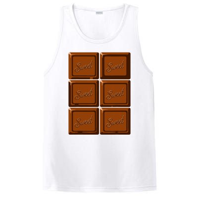 Funny Halloween Costume Chocolate Bar PosiCharge Competitor Tank