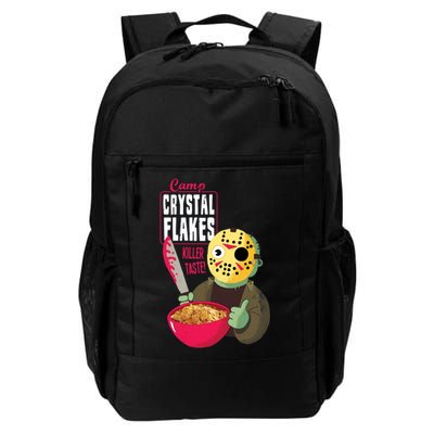 Funny Halloween Camp Crystal Flakes Backpack