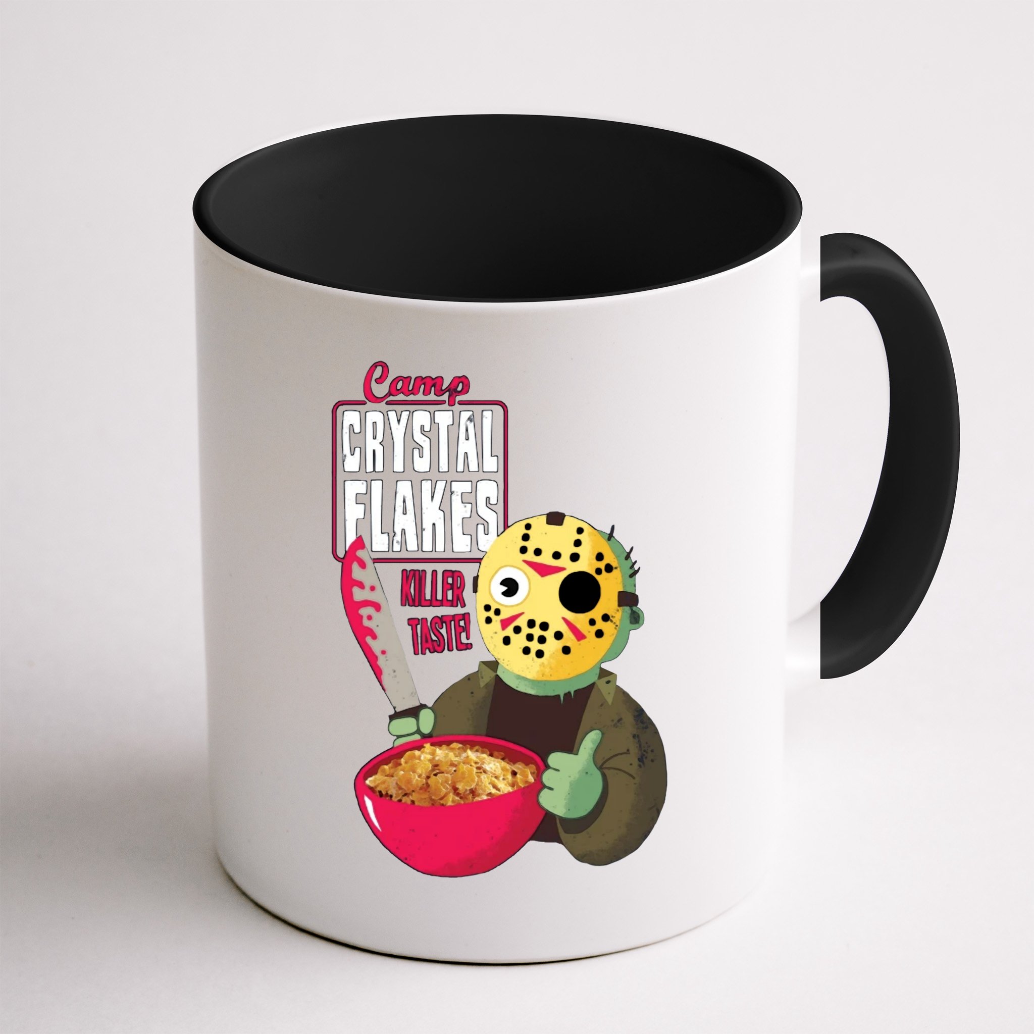 Funny Halloween Camp Crystal Flakes Mug